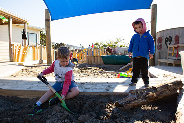 Tamariki benefit from shade